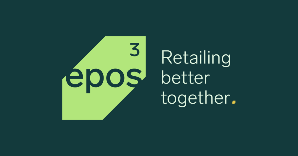 EPOS Cubed brand story, highlighting innovation, integration, and integrity in retail software.