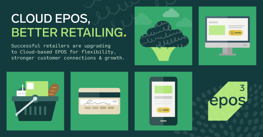 Cloud-first EPOS solutions for retail sectors like farm shops, garden centres, pet stores, and department stores.